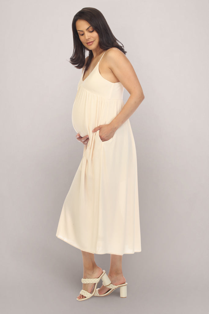 Pure Natural Maternity Dress Side